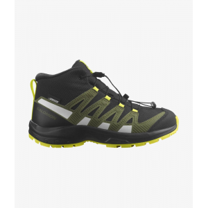 Salomon - XA Pro V8 Mid Climasalomon Waterproof - 13K Black/Deep Lichen Green/Safety Yellow