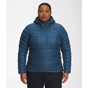The North Face - Womens Plus ThermoBall Eco Hoodie 2.0 - 1X Shady Blue