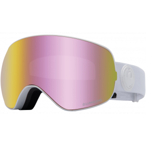 Dragon Goggles - X2S - One Size Lumalens Whiteout; Pinkion/Dark Smoke