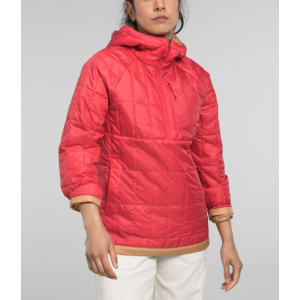 The North Face - Womens Circaloft 1/4 Zip Pullover - SM Clay Red/Almond Butter
