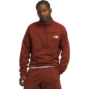 The North Face - Mens Canyonlands 1/2 Zip - LG Brandy Brown Heather