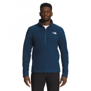 The North Face - Mens Textured Cap Rock 1/4 Zip - XL Shady Blue