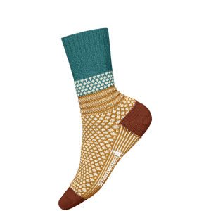 Smartwool - Everyday Popcorn Cable Crew Socks - MD Cascade Green