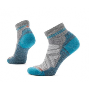 Smartwool - Womens Hike Light Cushion Ankle Socks - SM Ash/Charcoal