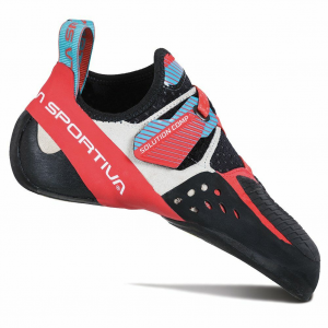 La Sportiva - Solution Comp Womens - 38.5 Hibiscus/Malibu Blue