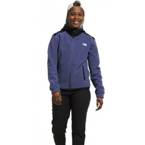 The North Face - Womens Alpine Polartec 200 Full Zip Hooded Jacket - 2XL Cave Blue/TNF Black