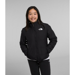 The North Face - Girls Reversible Mossbud Jacket - XS TNF Black