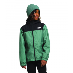 The North Face - Boys Warm Storm Rain Jacket - LG Dark Sage