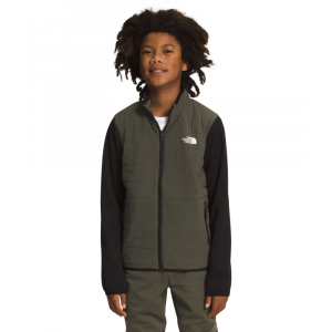 The North Face - Teen Winter Warm Hybrid Full Zip - MD New Taupe Green