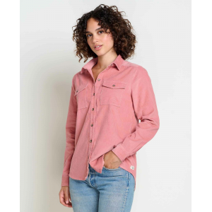 Toad and Co - W Scouter Cord LS Shirt - MD Rose