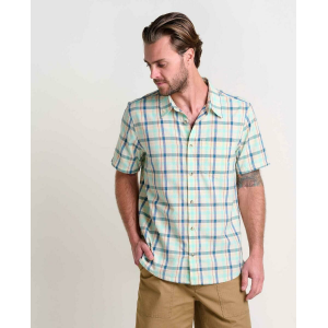 Toad and Co - Airscape Short Sleeve Shirt - MD Lichen Check