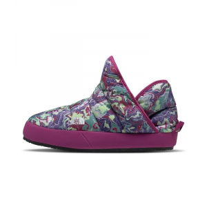 The North Face - Youth ThermoBall Traction Bootie - 10 Peak Purple Terrain Multi-Print/Fuschia Pink