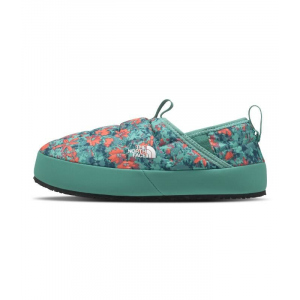 The North Face - Youth ThermoBall Traction Mule II - 10 Coral Sunrise Forestland Floral Print/Wasabi