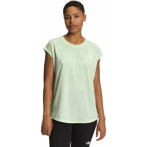 The North Face - Womens Wander Slitback S/S - LG Lime Cream Heather