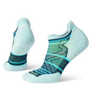 Smartwool - Womens Run Targeted Cushion Stripe Low Ankle Socks - LG Twilight Blue