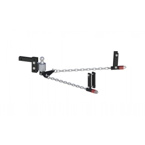 ANDERSEN No-Sway Weight Distribution Hitch 4in Drop/Rise, 2in Ball, Universal Frame Brackets (3324)