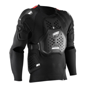 LEATT 3DF AirFit Hybrid Black Body Protector (502000420) - Leatt