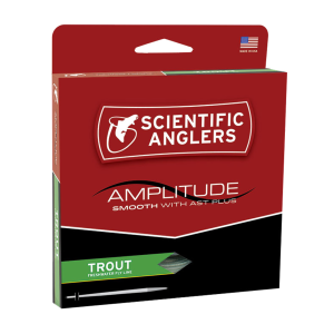 SCIENTIFIC ANGLERS Amplitude Smooth Trout Celestial Blue/Bamboo/Blue Heron Fly Line - Scientific Anglers