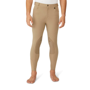 OVATION Mens EuroWeave DX Suede Knee Patch Breeches (464416) - Ovation