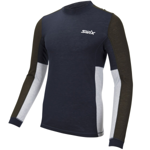 SWIX Men Aspire Wool Blend Long Sleeve Shirt - Swix