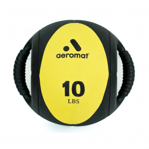 AEROMAT Dual Grip 9in Power Medicine Ball