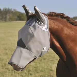 CASHEL Crusader Long Nose Fly Mask with Ears