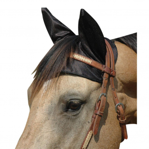 CASHEL Comfort Ears Black Horse Fly Bonnet