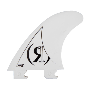 RONIX 4.0in Fin-S 2.0 Tool-Less Fiberglass 1-Pack White Center Surf Fin (219125) - Ronix