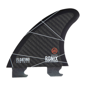 RONIX 3.5in Floating Fin-S 2.0 Tool-Less Fiberglass Surf Fin - Ronix