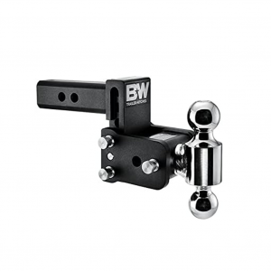 B&W TRAILER HITCHES Tow & Stow Adjustable Trailer Dual Ball Mount For 2