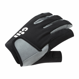 GILL Deckhand Black Long Finger Gloves (7053B) - Gill