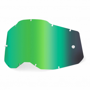 100% Anti-Fog Green Mirror Replacement Lens For RC1/AC1/ST1 (R9011584)