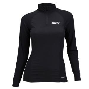 SWIX RaceX BodyW Halfzip Wind Baselayer Top - Swix