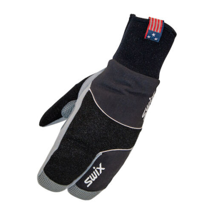 SWIX Men's Star XC 3.0 Black/Silver Split Mitt (H02204-10022) - Swix