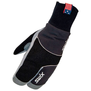 SWIX Women's Star XC 3.0 Black/Silver Split Mitt (H02205-10022) - Swix