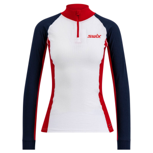 SWIX Women's RaceX Bodywear Halfzip LS Top - Swix