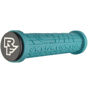 RACE FACE Grippler 30mm Turquoise Lock-On Grips (AC990088) - Race Face