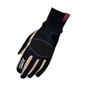 SWIX Womens Solo Training Black/Cashmere Blue Glove (H02209-10751) - Swix