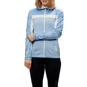 SWIX Women's Tista Full Zip Print Mid-Layer Top - Swix