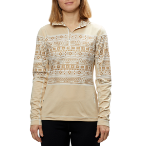 SWIX Womens Tista 1/2 Zip Print Sweater - Swix