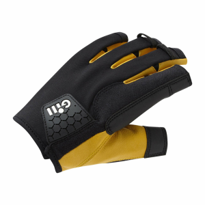 GILL Pro Black Short Finger Gloves (7443B) - Gill