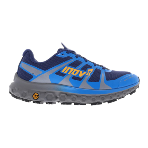 INOV-8 Mens TrailFly Ultra G 300 Max Blue/Gray/Nectar Shoe (000977-BLGYNE-S-01) - Inov-8