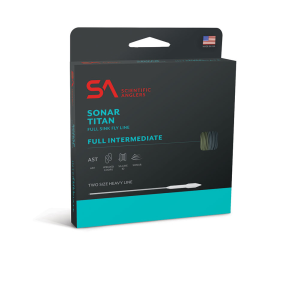 SCIENTIFIC ANGLERS Sonar Titan Taper Full Intermediate Blue and Pale Green Fly Line - Scientific Anglers