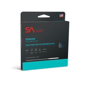 SCIENTIFIC ANGLERS Sonar Saltwater Intermediate Ocean Blue and Clear Fly Line - Scientific Anglers