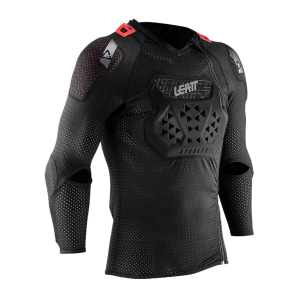 LEATT AirFlex Stealth Black Body Protector (502000422) - Leatt