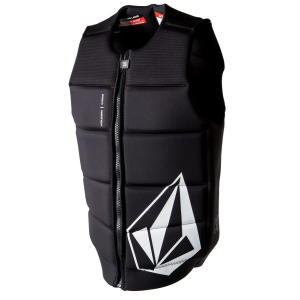 RONIX Men's Volcom Black/Death Stones CE Approved Impact Vest - Ronix