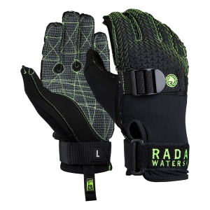 RADAR Hydro-K Matte Black and Volt Green Glove - Radar
