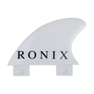 RONIX 2.3in Fiberglass Bottom Mount 1-Pack White Surf Fin (219132) - Ronix