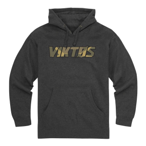 VIKTOS Men's Brushstroke Charcoal Heather Hoodie (17032) - Viktos