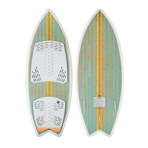 RONIX Women's Koal Classic Fish Sea Glaze/White/Peach Wakesurf - Ronix